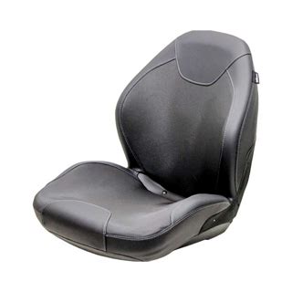 M&K 7104.KMM Uni Pro, KM 129 Bucket Seat, Black Vinyl